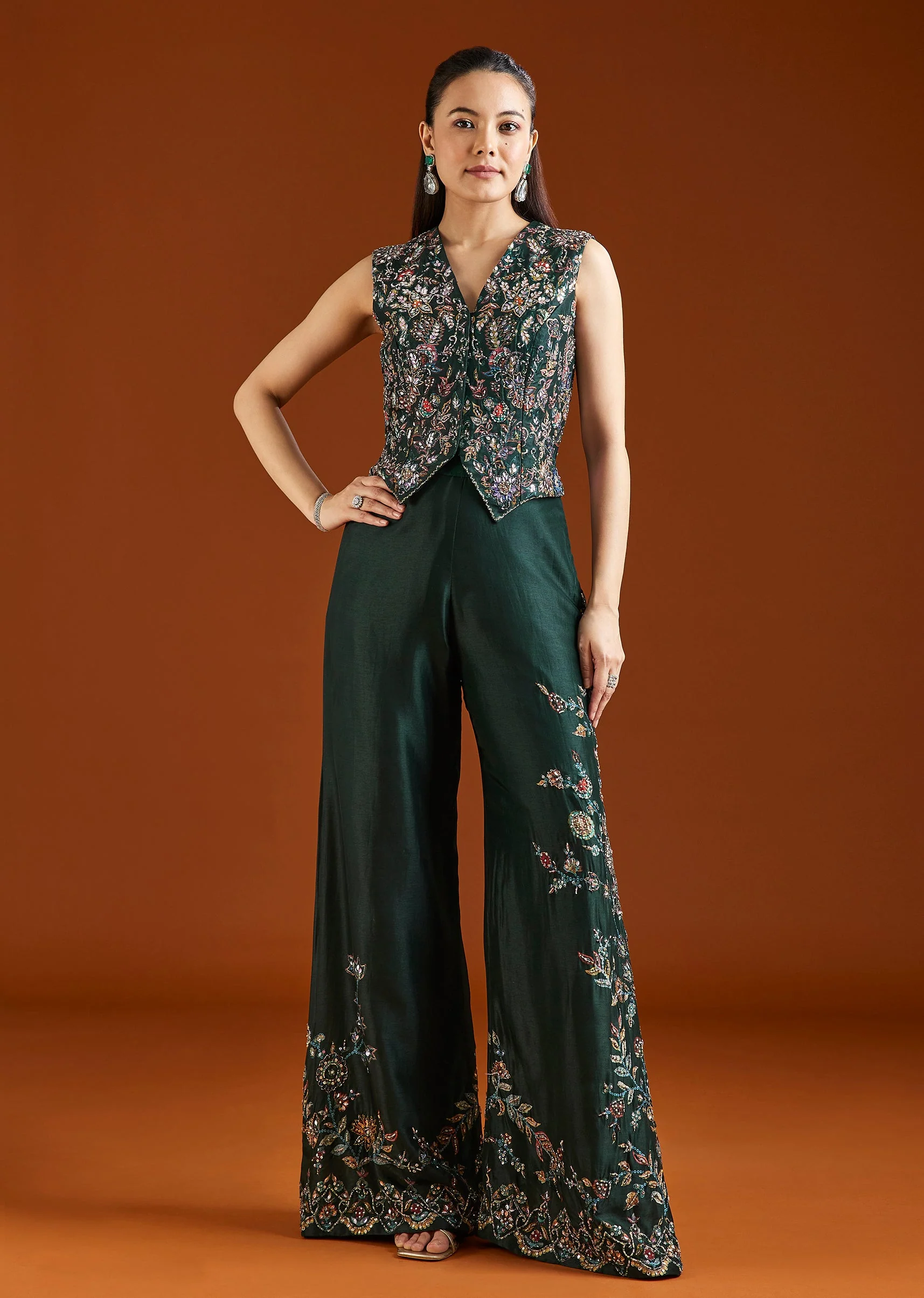 Crop Top Salwar Suits